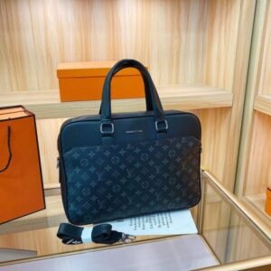 LOUIS VUITTON LAPTOP BAG WITH DUST BAG PREMIUM QUALITY EMBOSSED
