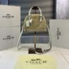 COACH GEORGIE SHOULDER BAG WITH ORIGNAL FOLDING BOX (WHITE STRAP)