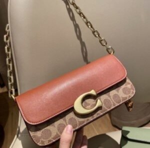 COACH TABBY SHOULDER SLING BAG WITH BOX DUST BAG SLING BELT