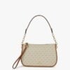 MICHAEL KORS JET SET MONOGRAM PRINT SHOULDER BAG WITHOUT BOX