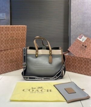 COACH TOTE BAG FIELD TOTE WITH BOX