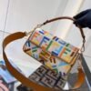 FENDI MULTICOLOUR BAGUETTE WITH DUST BAG AND CARRY BAG