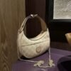 GUCCI HALF MOON HOBO BAG WITH OG BOX AND BILL