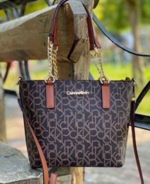 CALVIN  KLEIN MINI TOTE BAG (BLACK)