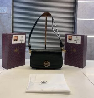 TORY BURCH HANDBAGS ( BLACK )