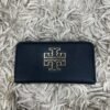 TORY BURCH ZIPPER WALLET ( BLACK )