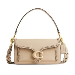 COACH GEORGIE TABBY SHOULDER BAG ( CREAM )