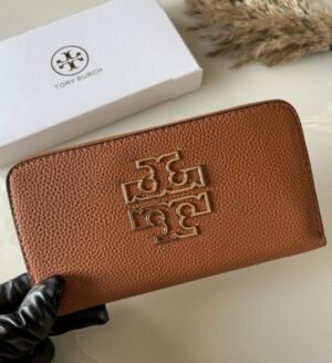 TORYBURCH BRITTEN SLIM WALLET WITH BOX