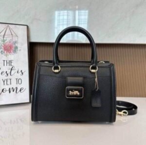 COACH_BAGUETTE SIGNATURE SHOULDER BAG WITH BOX