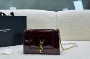 YSL_GLOSSY BAG WITH BOX PREMIUM QUALITY