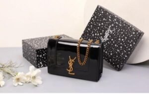 YSL_GLOSSY BAG WITH BOX PREMIUM QUALITY